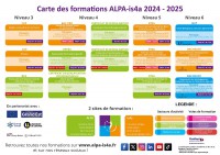 Carte des formations 2024-2025